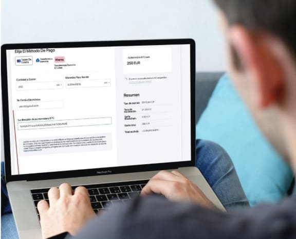 Laptop mit Plattform